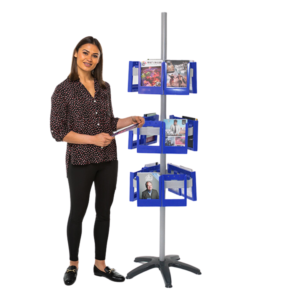 Expanda-Stand™ Freestanding Dispenser Unit - Perspex 28 x 1/3 A4 | www ...