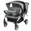 Familidoo 4 Seater Pushchair & Free Rain Cover - Lightweight Folding Multi Seat Stroller Familidoo 4 seater Budget Stroller | Familidoo Pushchair| www.ee-supplies.co.uk