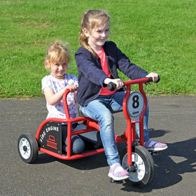 Wisdom Fire Engine Trike Ages 4-8 Years Fire Engine Trike | Wisdom School - Nursery Trikes | www.ee-supplies.co.uk