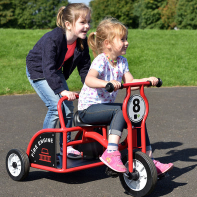 Wisdom Fire Engine Trike Ages 4-8 Years Fire Engine Trike | Wisdom School - Nursery Trikes | www.ee-supplies.co.uk