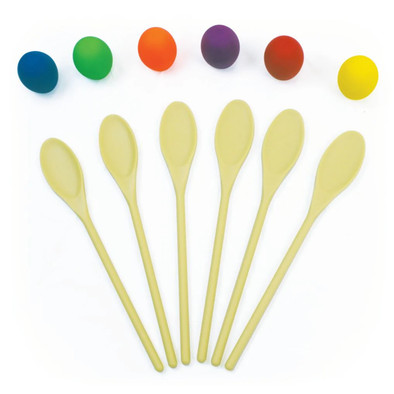 Coloured Egg And Spoon First-play Games Activity Pack | Activity Sets | www.ee-supplies.co.uk