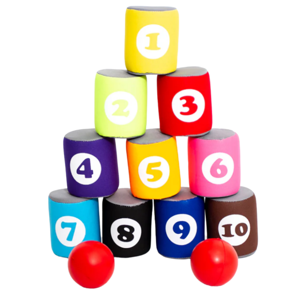 Foam Can & Ball Set Foam Can & Ball Set | Activity Sets | www.ee-supplies.co.uk