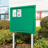 Weathershield Freestanding Outdoor Showcase - Surface Posts Freestanding Outdoor Showcase |  Outdoor Signs | www.ee-supplies.co.uk