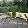 Freestanding Wonky Wooden Fence (Set of 4) Freestanding Wonky Wooden Fence (Set of 4) | ee-supplies.co.uk