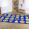Fruit Rectangular Placement Carpet W3000 x D2000mm Fruit Large Rectangular Placement Carpet | Floor play Carpets & Rugs | www.ee-supplies.co.uk