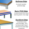 Value Fully Welded Rectangular Classroom Tables - Colour Collection - Bull Nose Edge - 1100 x 550mm Fully Welded Rectangular Classroom Tables | Colour Collection | Bull Nose Edge 