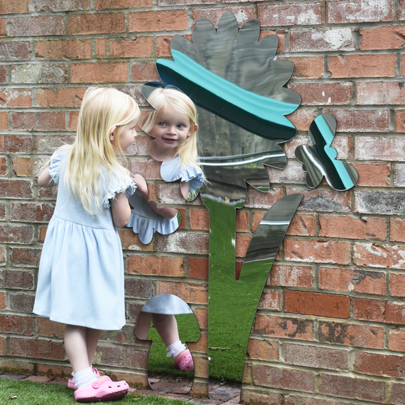 Outdoor Garden Flower Nursery Safety Wall Mirror Garden Flower Nursery Safety Wall Mirror | Reflections | www.ee-supplies.co.uk