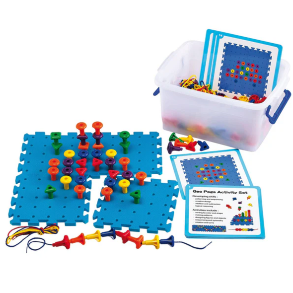 Geo Pegs Activity Set Geo Pegs Activity Set | Activity Sets | www.ee-supplies.co.uk