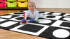 Geometric Shape Black & White Carpet Geometric Shape Black & White Carpet | www.ee-supplies.co.uk