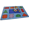 Geometric Shapes Rug W2570 x L1800mm Geometric Shapes Rug | Numeracy Carpets & Rugs | www.ee-supplies.co.uk