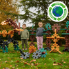 Giant Octoplay Natural Colours Set - 80 Pieces Giant Octoplay Natural Colours Set - 80 Pieces | Polydron |  www.ee-supplies.co.uk
