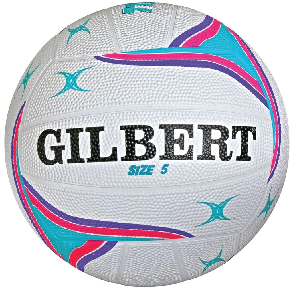 Netball Ball Basic Gilbert All Purpose Trainer Netball x 10 | Educational Equipment Supplies