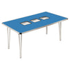 Gopak Three Tub Folding Table 1220 x 760mm Gopak - Contour Folding Tables | Gopak | www.ee-supplies.co.uk