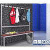 Gopak Enviro Cloakroom Frame & Benches Gopak Enviro Cloakroom Frame & Benches Standard Hooks | Cloakroom | www.ee-supplies.co.uk