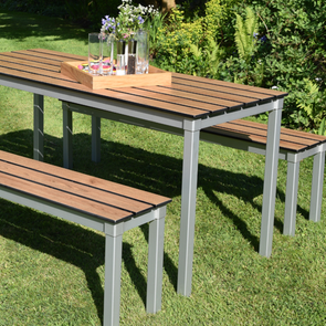 Gopak Enviro Slatted Top Outdoor Table - 1500 x 600mm Gopak Enviro Slatted Top Outdoor Table - 1500 x 600mm | Gopak Outdoor | www.ee-supplies.co.uk