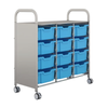 Callero® Grantnells  Plus Trolley - 12 Deep Trays Gratnells Callero®  Plus Trolley - 12 Deep Trays | School Trolley Storage | www.ee-supplies.co.uk