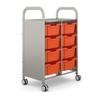 Callero® Grantnells  Plus Trolley - 8 Deep Trays Gratnells Callero®  Plus Trolley - 8 Deep Trays | School Trolley Storage | www.ee-supplies.co.uk