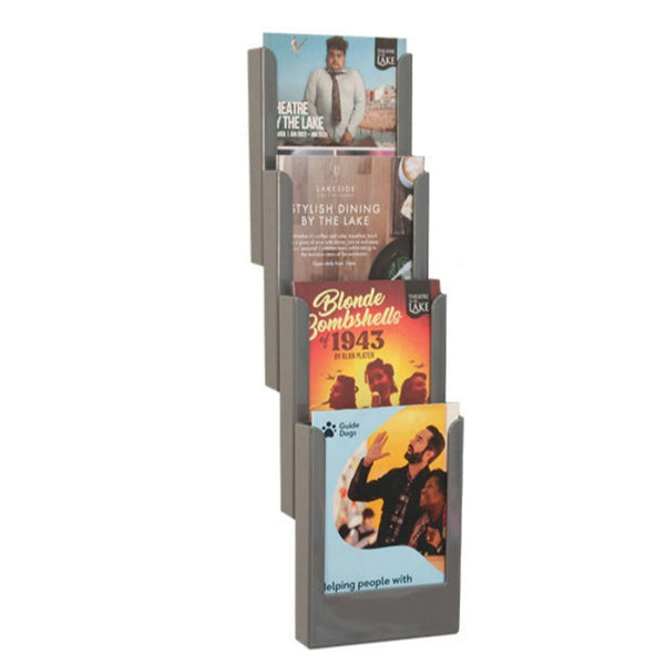 Expanda-Stand™ Solo Leaflet Dispenser - 4 x A5