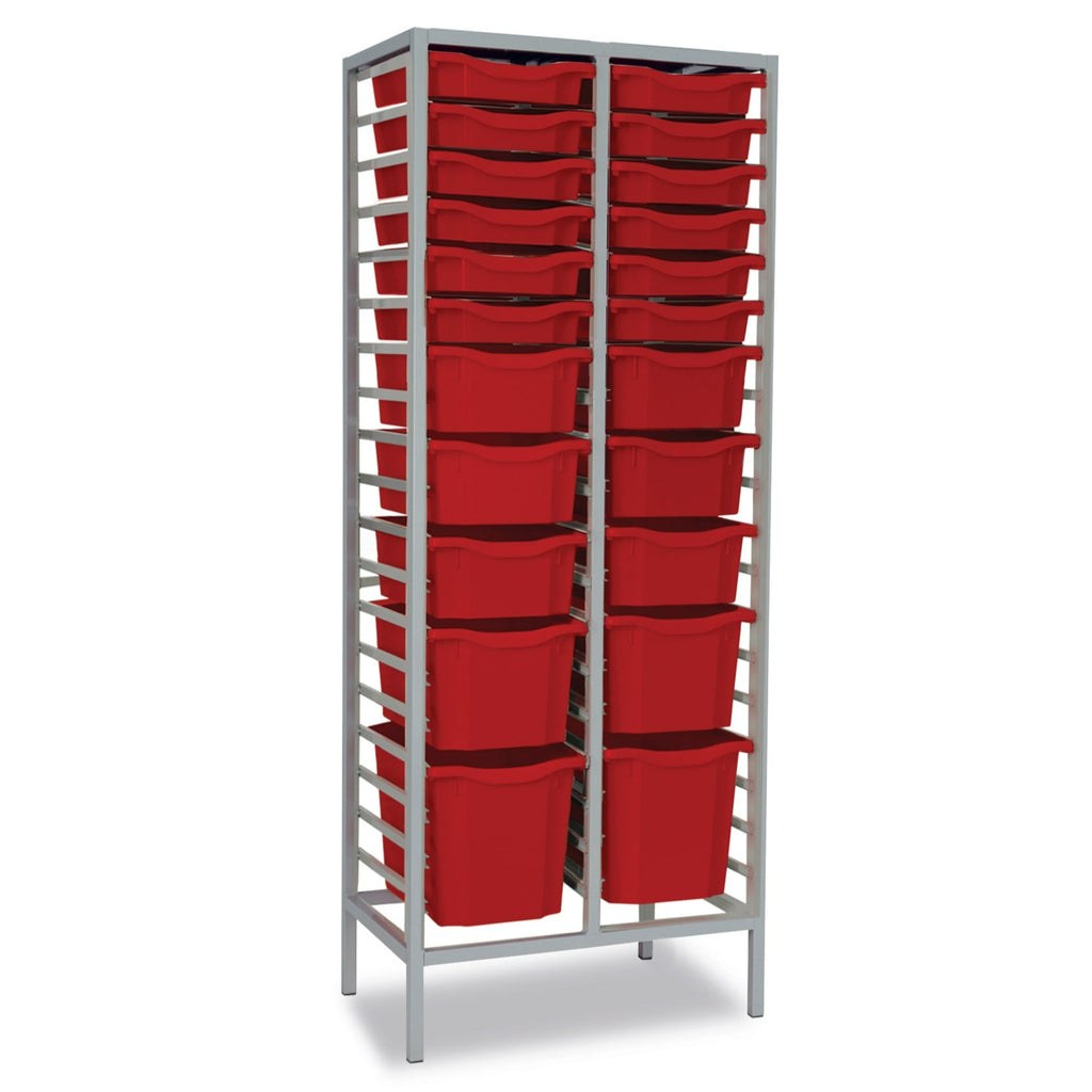 Machine Learning Trays Science & Technology Combination Tray Storage - 22 Trays Double Column ...