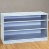 Premium Bookcase Grey Small With 2 Adjustable Shelves H617mm Grey Small Premium Bookcase With 2 Adjustable Shelves H617mm  | Library units Shelves | www.ee-supplies.co.uk