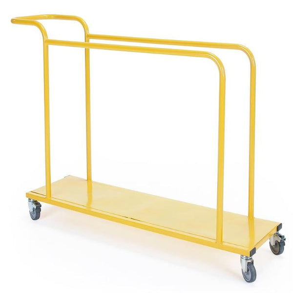 Gym Time Vertical Mat Set Trolley Yellow