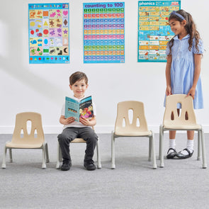 Thrifty Chair - H310mm x 4 Thrifty Classroom Chairs | Classroom Chairs | www.ee-supplies.co.uk