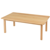 Solid Beech Nursery Rectangular Table - W1500 x D690mm Solid Beech Nursery Rectangular Table - W1500 x D690mm | www.ee-supplies.co.uk