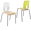 Hille SE Chair Polished Ply Wooden Seat Hille SE Polished Wood Chair | Wooden Seat Chair | www.ee-supplies.co.uk