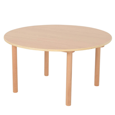 Solid Beechwood Nursery Table - Round Solid Beechwood Table | Round | www.ee-supplies.co.uk