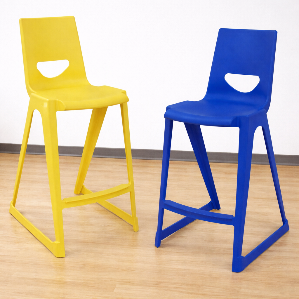 En-One Poly One Piece High Chair | www.ee-supplies.co.uk– Educational ...