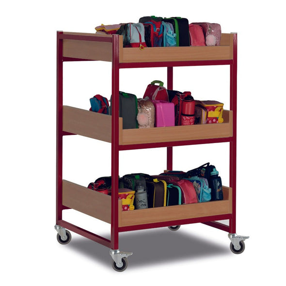 Heavy Duty Lunchbox Trolley - 36 Lunchbox Heavy Duty Lunch Box Trolley | Lunch Box Trolleys | www.ee-supplies.co.uk