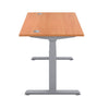 Economy Sit Stand Height Adjustable Desk Height Adjustable Table - Duraform Edge | HA200 Series |  www.ee-supplies.co.uk