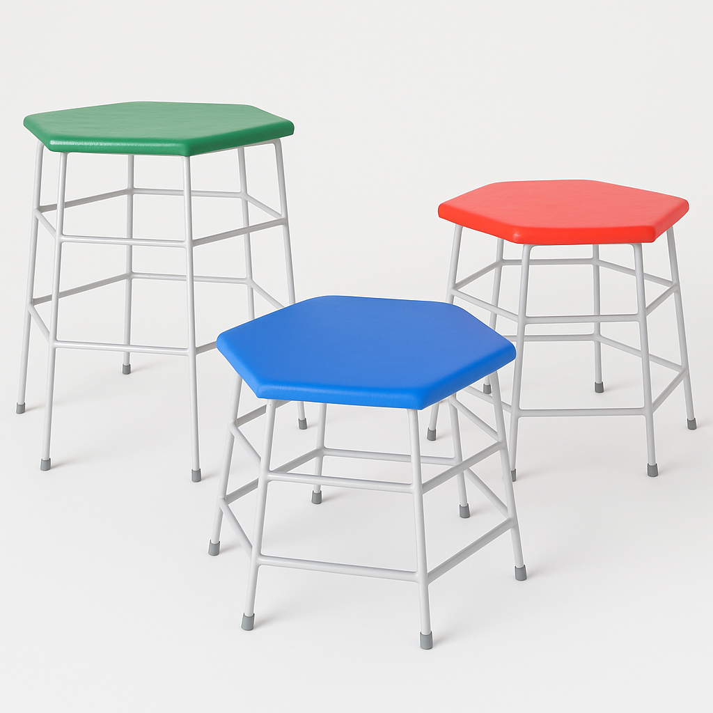 Hexagonal Padded Movement Tables– Educational Equipment Supplies