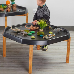 Indoor Wooden Tuff Spot Tray Stand - (H)50cm Indoor Wooden Tuff Spot Tray Stand - (H)50cm | Early Years | www.ee-supplies.co.uk