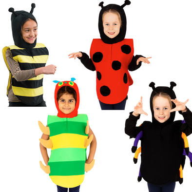 Insect Dress-Up Set x 4 Insect Dress-Up Set x 4  | Role Play | www.ee-supplies.co.uk