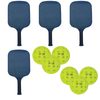 Introductory Pickleball Set - 4 x Paddles + 6 x Pickleballs Introductory Pickleball Set - 4 x Paddles + 6 x Pickleballs  |  www.ee-supplies.co.uk