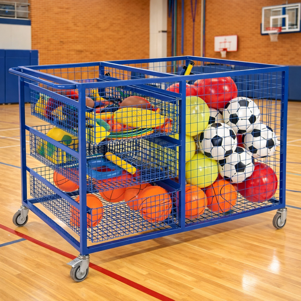 Spoting Storage Jumbo Sports Trolley | Sports Storage | www.ee-supplies.co.uk ...