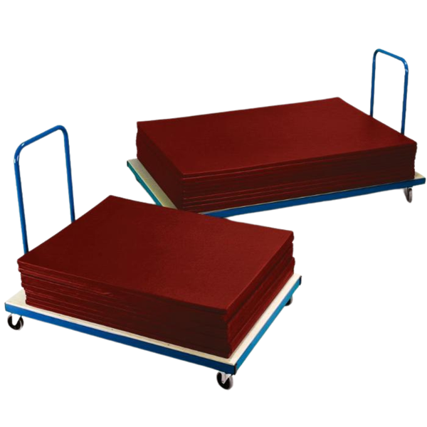 Horizontal Gym Mat Trolley