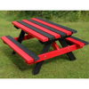 Composite Junior Colourful Picnic Bench Junior Recycled Plastic Picnic Bench | Outdoor Seating | www.ee-supplies.co.uk