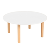 KEB Round Table White Top D1000mm + 4 Chairs KEB Table Round White Top D1000mm + 4 Chairs | www.ee-supplies.co.uk