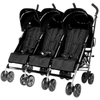 Kids Kargo Triple Stroller Pushchair - Black Finish Kids Kargo Triple Stroller Pushchair - Black Finish |  www.ee-supplies.co.uk