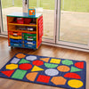 Kinder™ Primary Geometric Nursery Rug 150 x 100cm Kinder™ Primary Geometric Nursery Rug 150 x 100cm | Carpets & Rugs | www.ee-supplies.co.uk