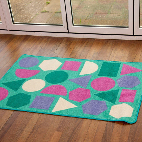 Kinder™ Pastel Geometric Nursery Rug 150 x 100cm Kinder™ Primary Geometric Nursery Rug 150 x 100cm | Carpets & Rugs | www.ee-supplies.co.uk