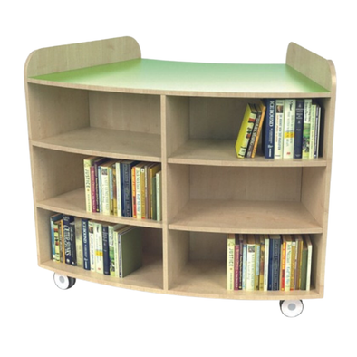 Kubbyclass Junior Curved Bookcase H1000mm Kubbyclass Junior Curved Bookcase H1000mm | Bookcases | www.ee-supplies.co.uk
