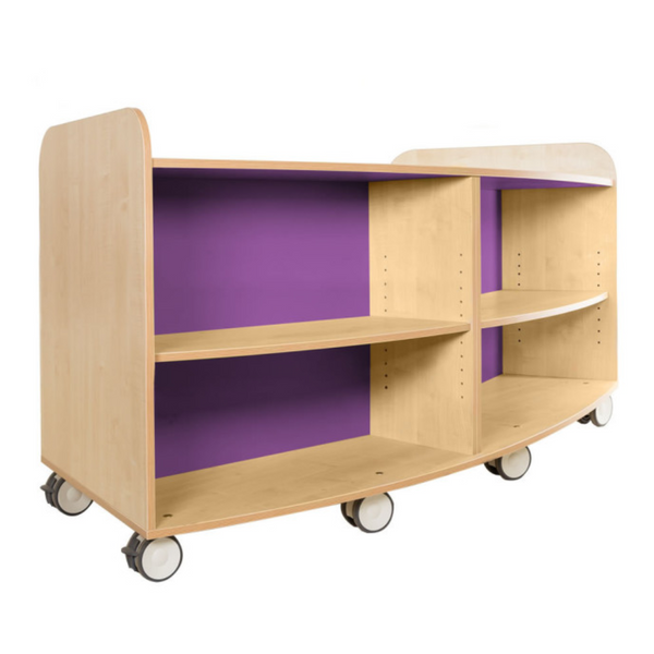 Kubbyclass Curved Library Bookcase H750mm