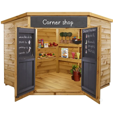 Large Corner Shop Shed Large Corner Shop Shed | Great Outdoors | www.ee-supplies.co.uk