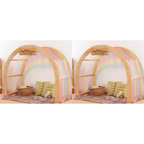 Large Rafiki Wooden Arch Pkt x 2 Large Rafiki Wooden Arch | www.ee-supplies.co.uk