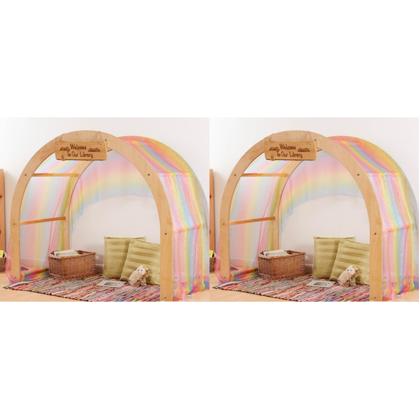 Large Rafiki Wooden Arch Pkt x 2 Large Rafiki Wooden Arch | www.ee-supplies.co.uk