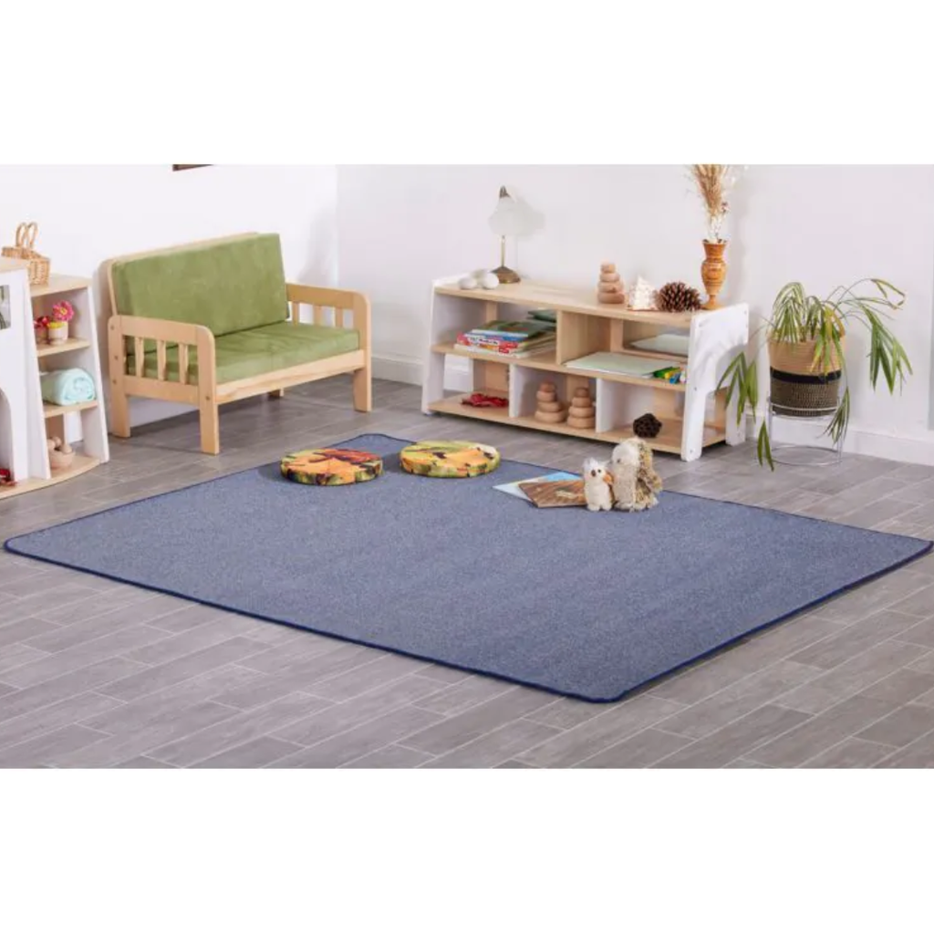 Large Rectangle Rug - Blue L2 x W1.6m | www.ee-supplies.co.uk ...