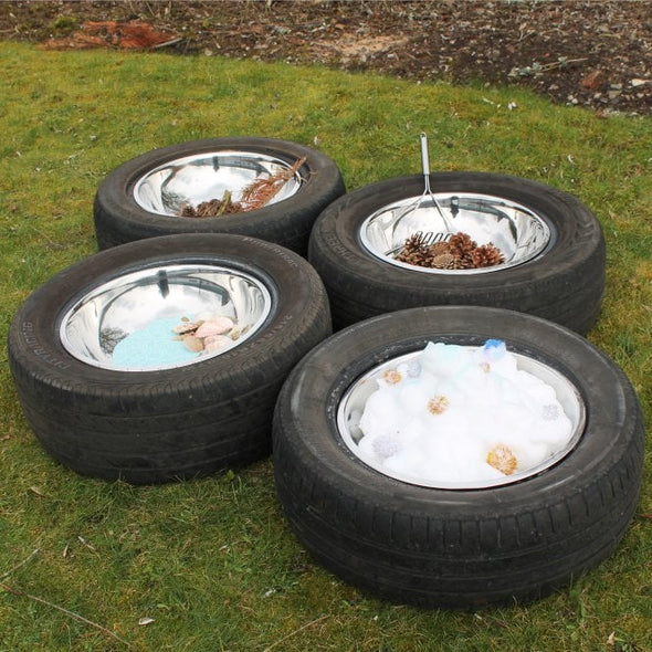 Large Tyre & Bowl Pack Of 4 Large Tyre And Bowl Pack Of 4 | www.ee-supplies.co.uk